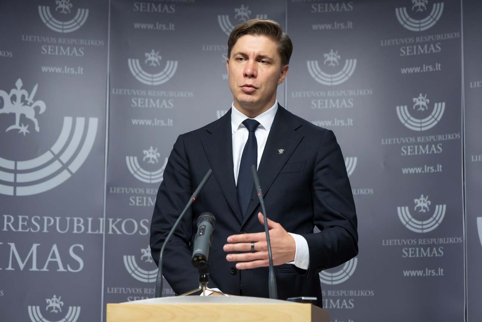 SPOL-turniszki-2026-07-14 Premier Mindaugas Sinkevičius.