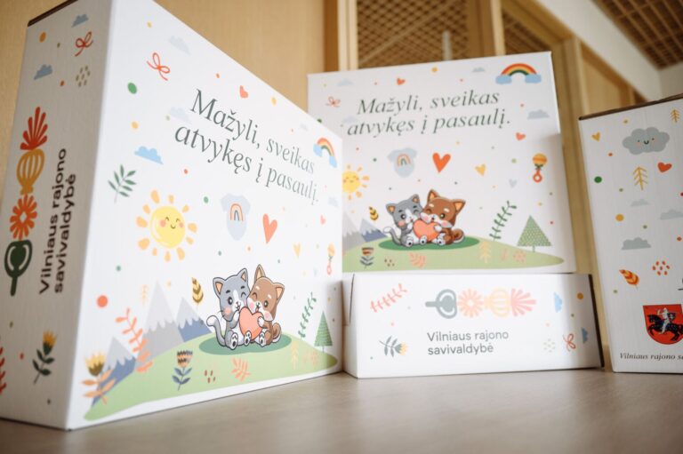 Wyprawka dla noworodka w rejonie wileńskim.