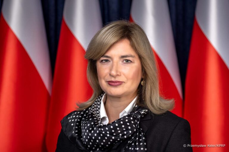 Podsekretarz stanu w Kancelarii Prezydenta RP Agnieszka Jędrzak.