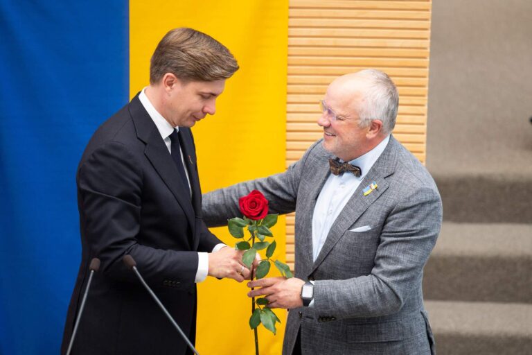 Mindaugas Sinkevičius i Juozas Olekas.