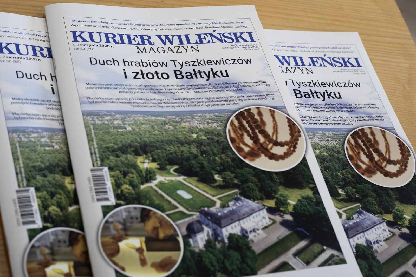 KW-2026-08-01 Wydanie magazynowe dziennika „Kurier Wileński”.