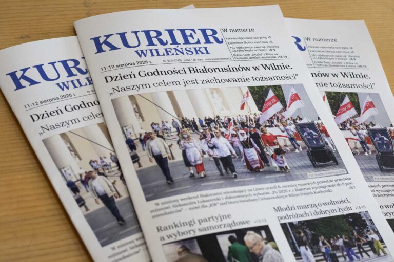 Wydanie codzienne dziennika „Kurier Wileński”.