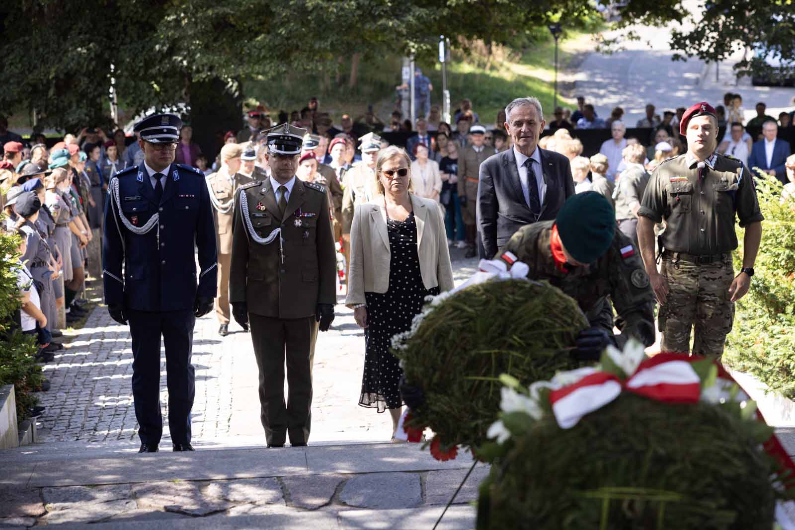 WYDA-rossa-2026-08-18-1 Jak co roku, obchody Święta Wojska Polskiego i rocznicy Bitwy Warszawskiej zgromadziły patriotów na wileńskiej Rossie.