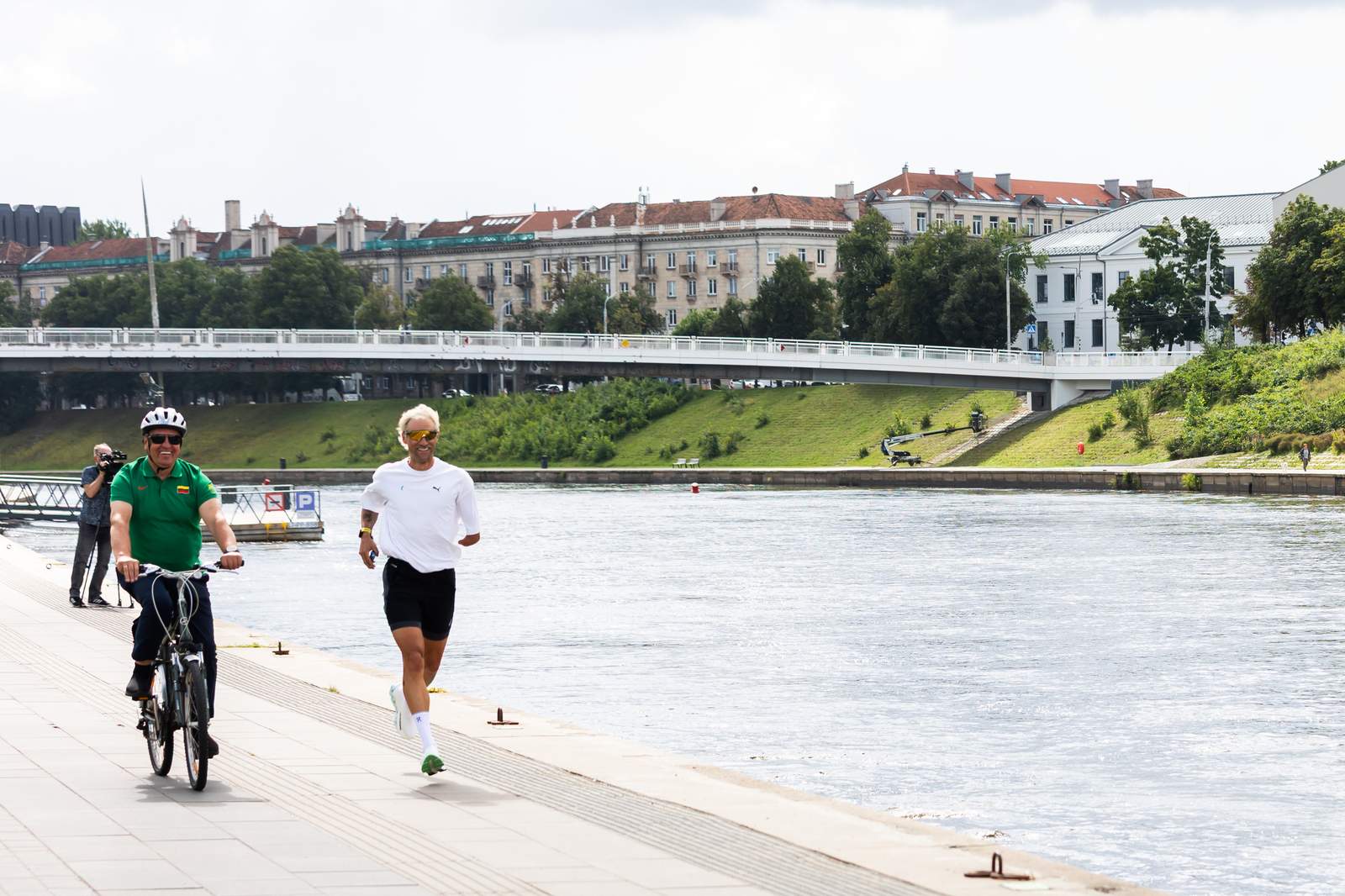 Sport przy rzece Wilia.