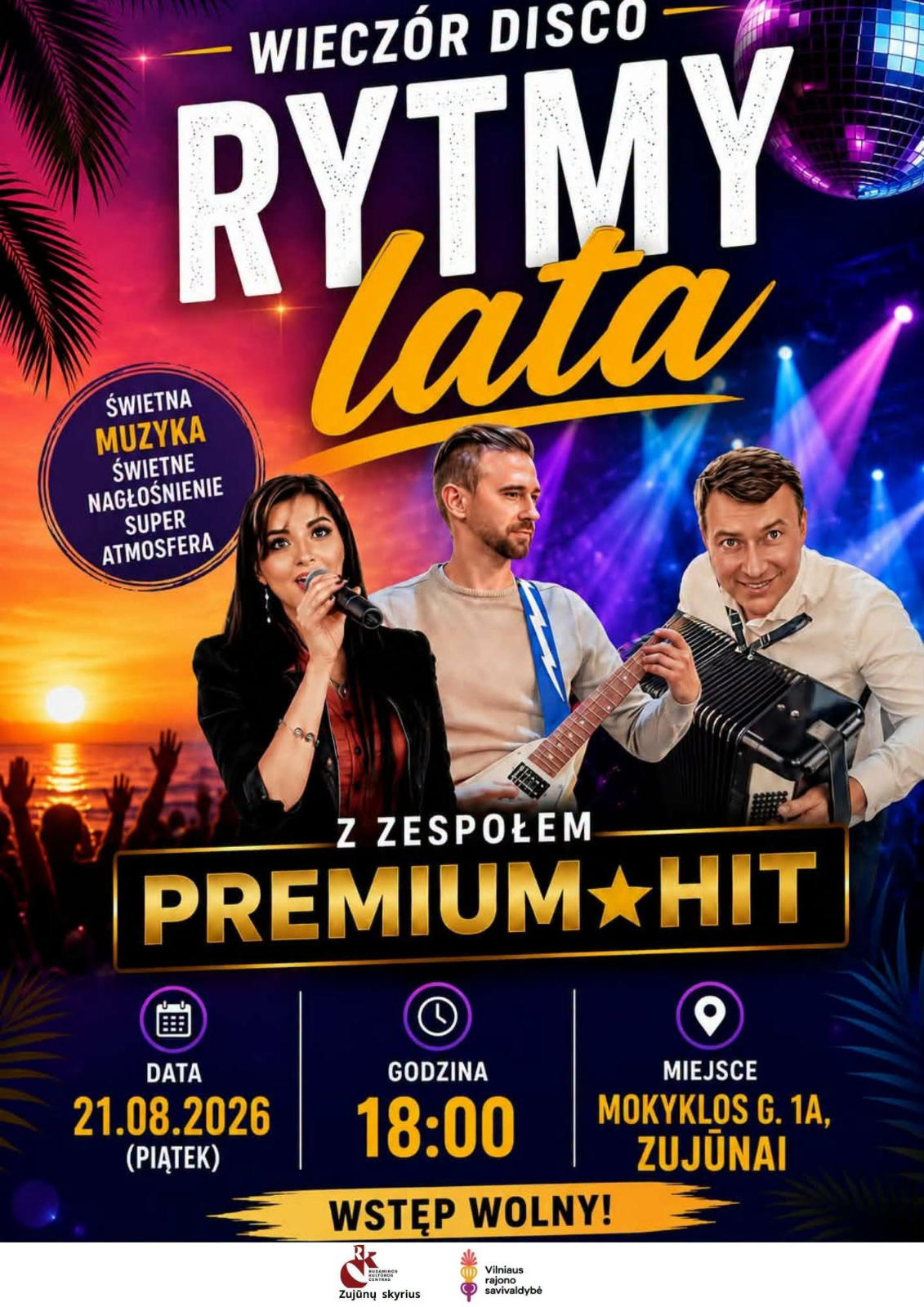 pl.-2026-PORTALjpg Afisz letniego widowiska muzyczno-rozrywkowego w Zujunach,