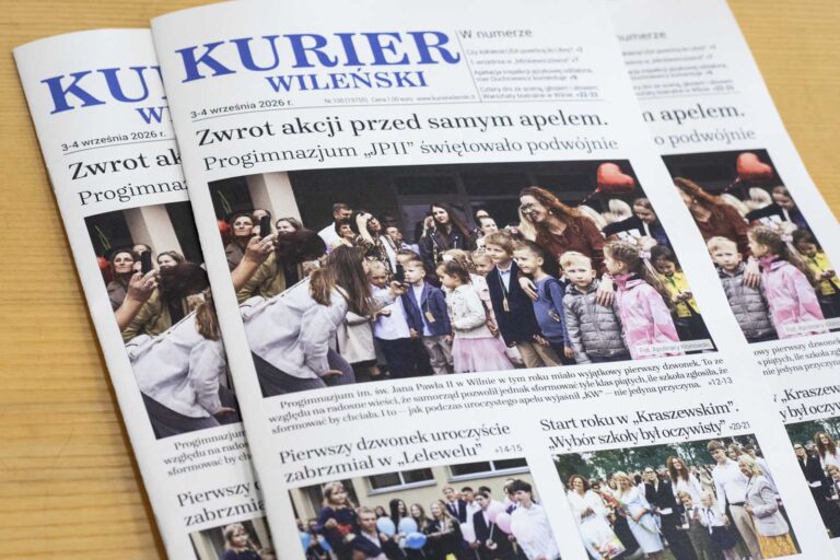 Wydanie codzienne dziennika „Kurier Wileński”.