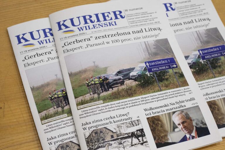 Wydanie codzienne dziennika „Kurier Wileński”.