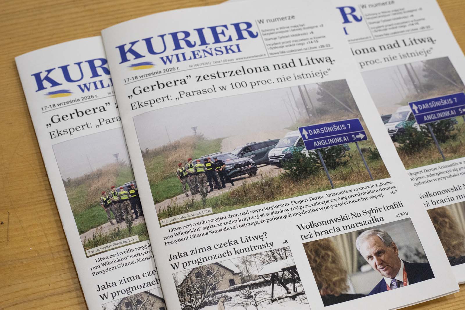 KW-2026-09-17 Wydanie codzienne dziennika „Kurier Wileński”.