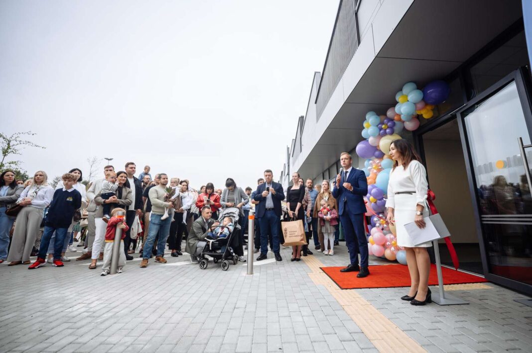 Uroczystość otwarcia żłobka-przedszkola w Bukiszkach.