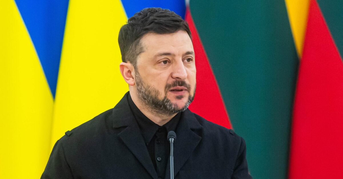Fałszywy cytat Zełenskiego miał podważyć litewską pomoc Ukrainie