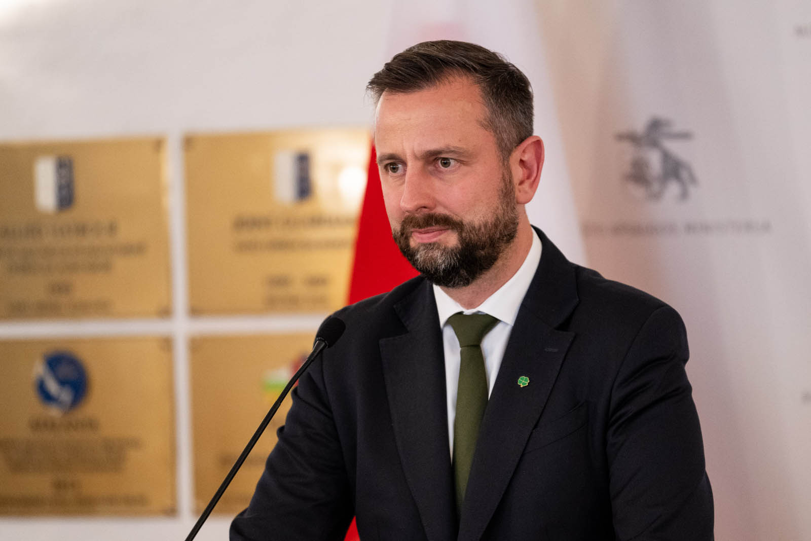 ELTA4826006 Vilnius, 2024 m. Liepos 3 d. (ELTA). Krašto apsaugos ministras Laurynas Kasčiūnas susitiko su Lenkijos gynybos ministru Władysław Kosiniak-Kamysz. 2024.07.03 17:16:41. ELTA (ELTA) Władysław Kosiniak-Kamysz.