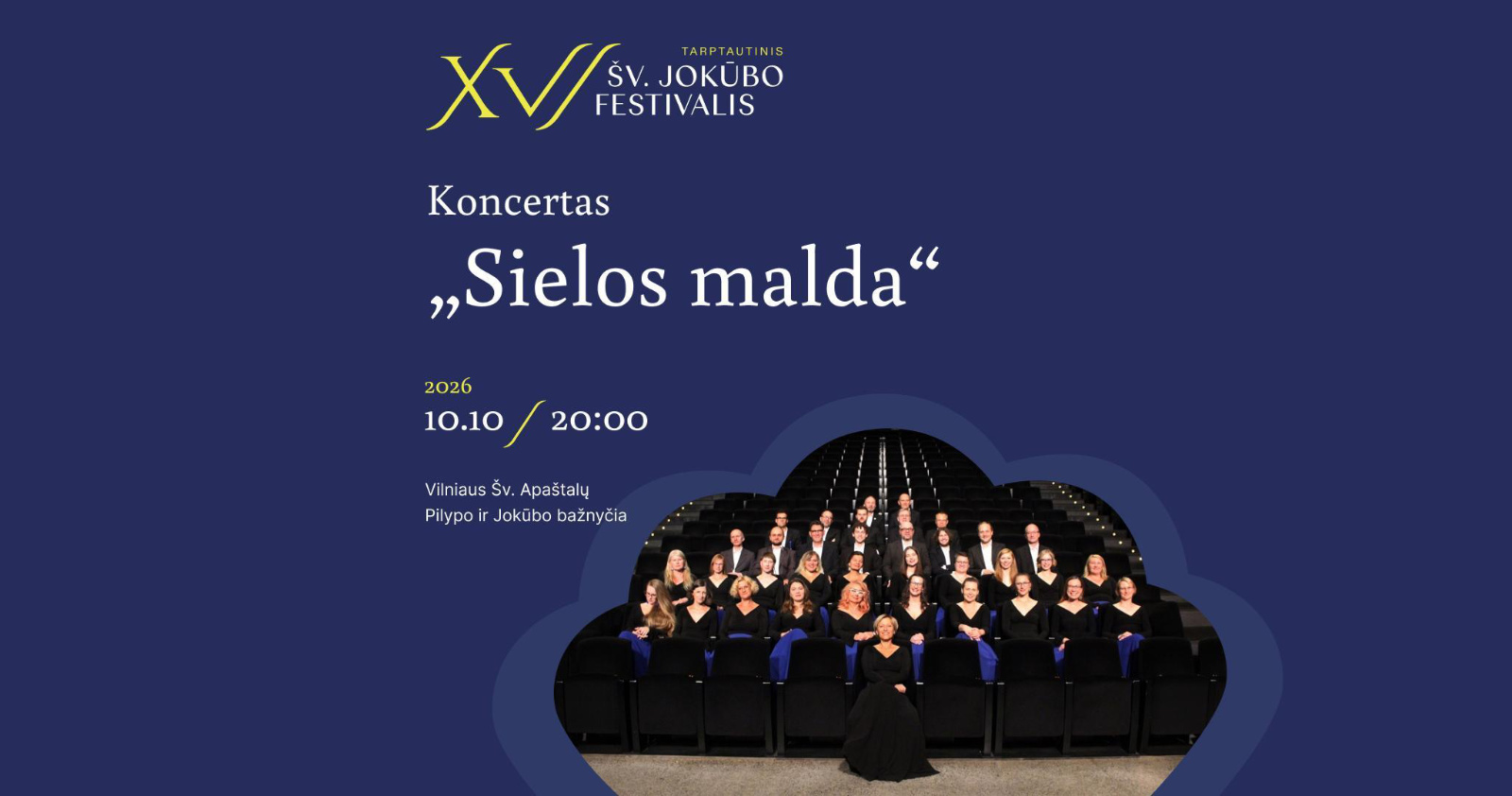 XVI šv.Jokūbo-PORTAL Afisz Międzynarodowego Festiwalu Muzyki Sakralnej św. Jakuba.
