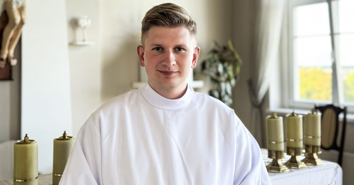 Młody organista dał Bogu przestrzeń, aby mógł przemówić do jego serca