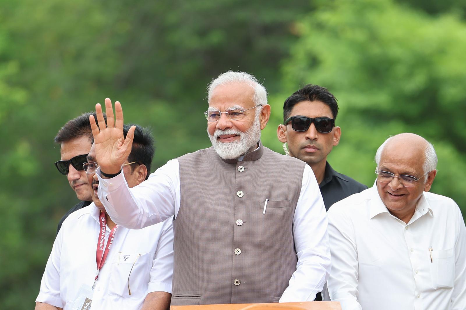 Premier Indii Narendra Modi.
