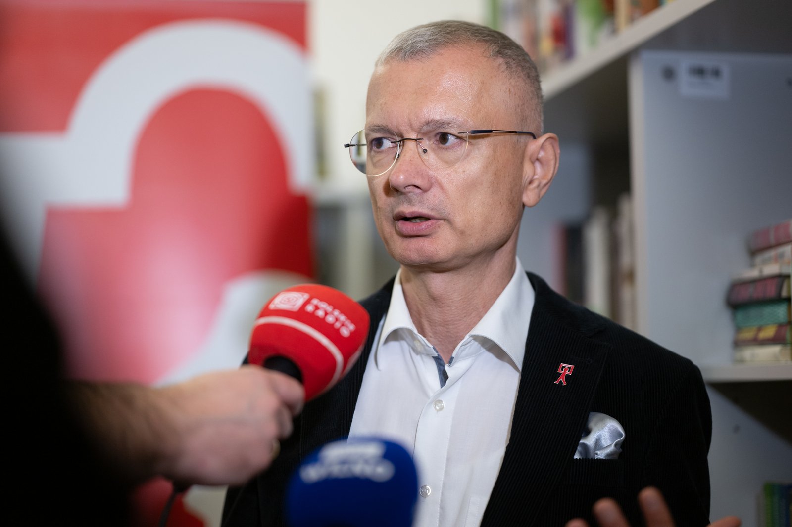 Piotr Drobniak, dyrektor Instytutu Polskiego w Wilnie.