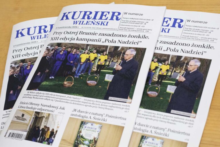 Wydanie codzienne dziennika „Kurier Wileński”.