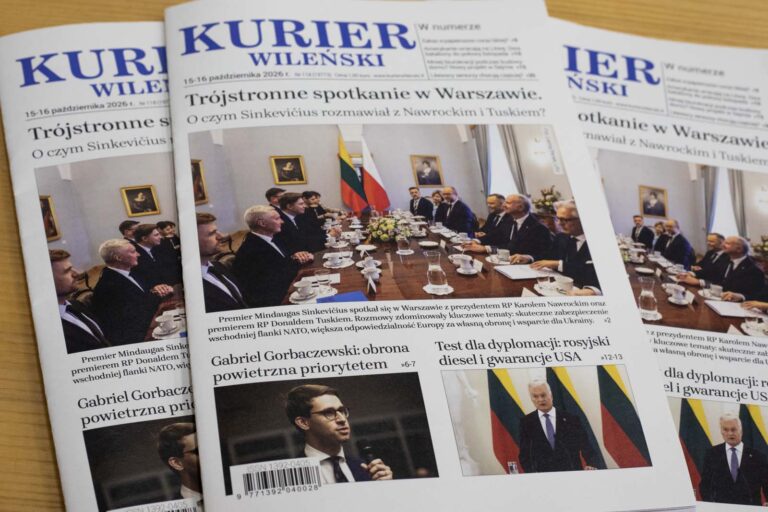 Wydanie codzienne dziennika „Kurier Wileński”.