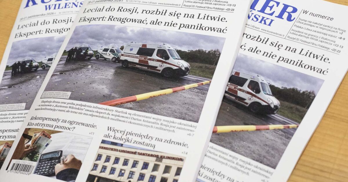 Leciał do Rosji, rozbił się na Litwie. Ekspert: Reagować, ale nie panikować