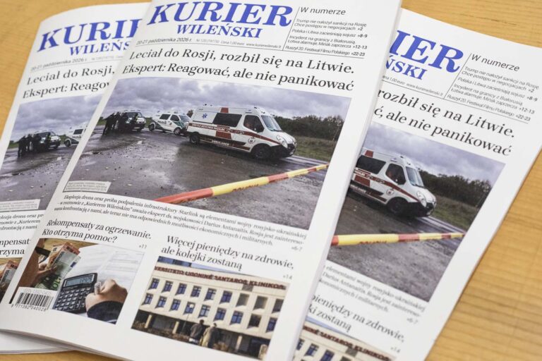 Wydanie codzienne dziennika „Kurier Wileński”.