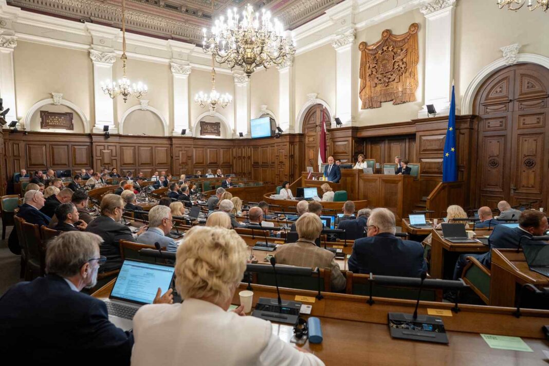 Parlament Łotwy.