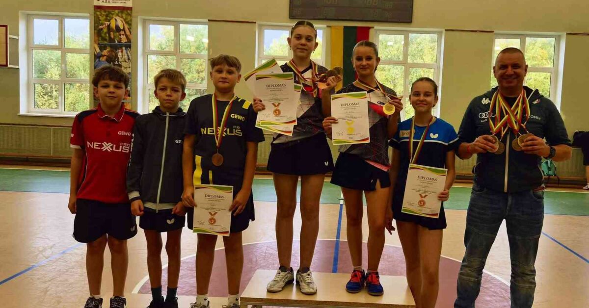 Karina Milto i Erika Abulfatowa mistrzyniami Litwy w zawodach „Nadzieje Olimpijskie”