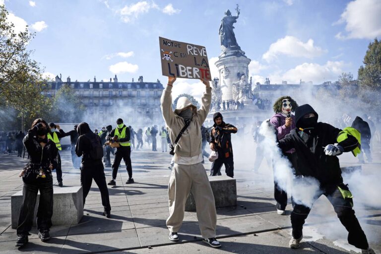 Protesty we Francji.