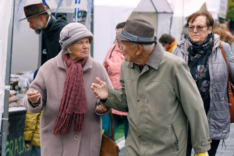 Małżeństwo seniorów.